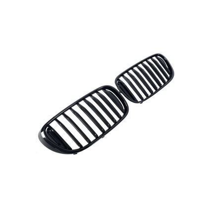 Kidney Grilles 1 Bar (2016-2019, Gloss Black) for BMW 7 Series G11/G12 2015-2022 - image 4
