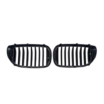 Kidney Grilles 1 Bar (2016-2019, Gloss Black) for BMW 7 Series G11/G12 2015-2022 - image 5