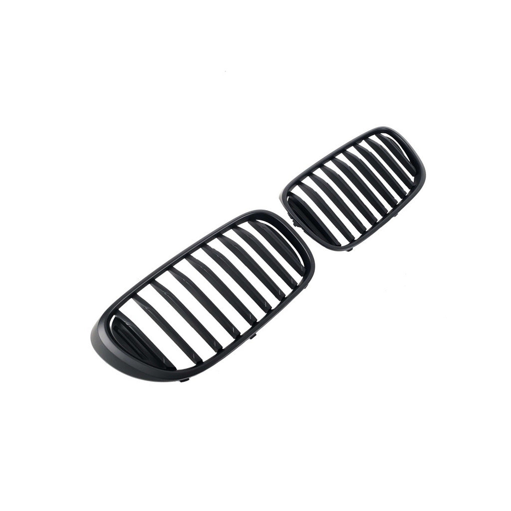 Kidney Grilles 1 Bar (2016-2019, Black Matte) for BMW 7 Series G11/G12 2015-2022 - image 3