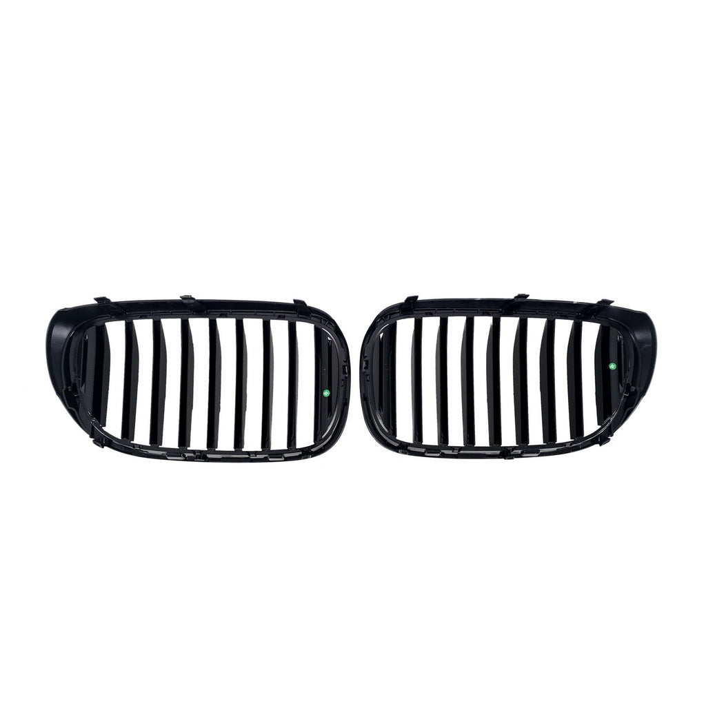 Kidney Grilles 1 Bar (2016-2019, Black Matte) for BMW 7 Series G11/G12 2015-2022 - image 4