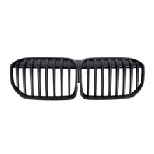 Kidney Grilles 1 Bar (2019-2022, Matte Black) for BMW 7 Series G11/G12 2015-2022 - image 2