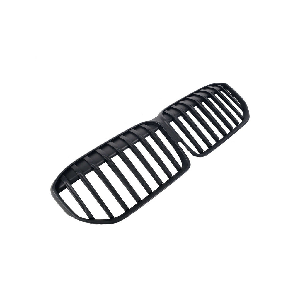 Kidney Grilles 1 Bar (2019-2022, Matte Black) for BMW 7 Series G11/G12 2015-2022 - image 3