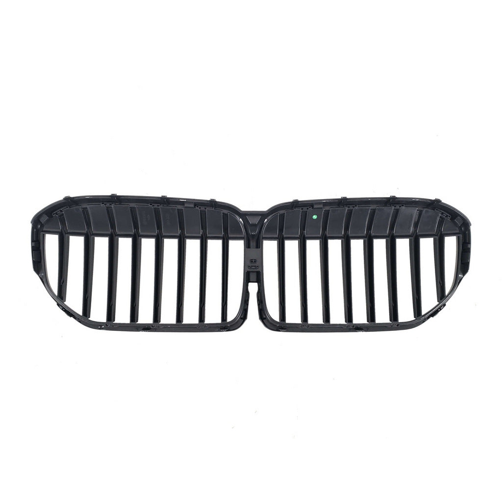 Kidney Grilles 1 Bar (2019-2022, Matte Black) for BMW 7 Series G11/G12 2015-2022 - image 4
