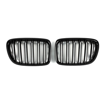 Kidneys M-Look (Gloss Black) for BMW X1 E84 2009-2015 - image 2
