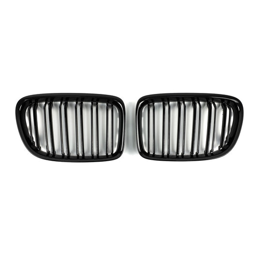 Kidneys M-Look (Gloss Black) for BMW X1 E84 2009-2015 - image 2