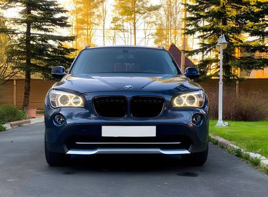 Kidneys M-Look (Gloss Black) for BMW X1 E84 2009-2015 - image 1
