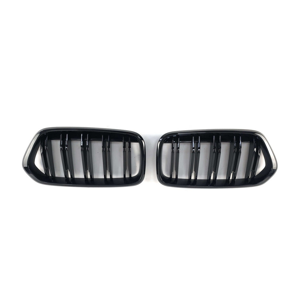 Kidneys M-Look (Gloss Black) for BMW X2 F39 2018-2023 - image 2