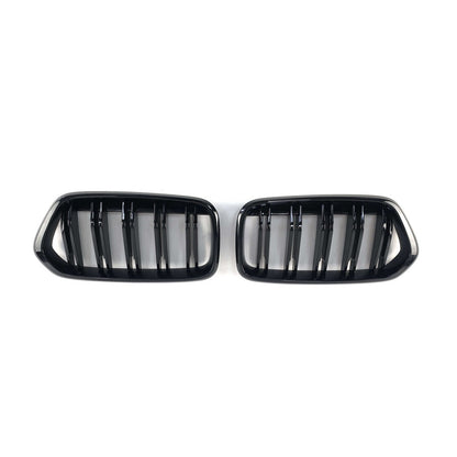 Kidneys M-Look (Gloss Black) for BMW X2 F39 2018-2023 - image 2