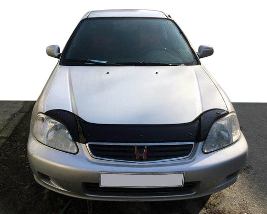 The hood deflector (EuroCap) for Honda Civic 1995-2001 - Reelken Auto