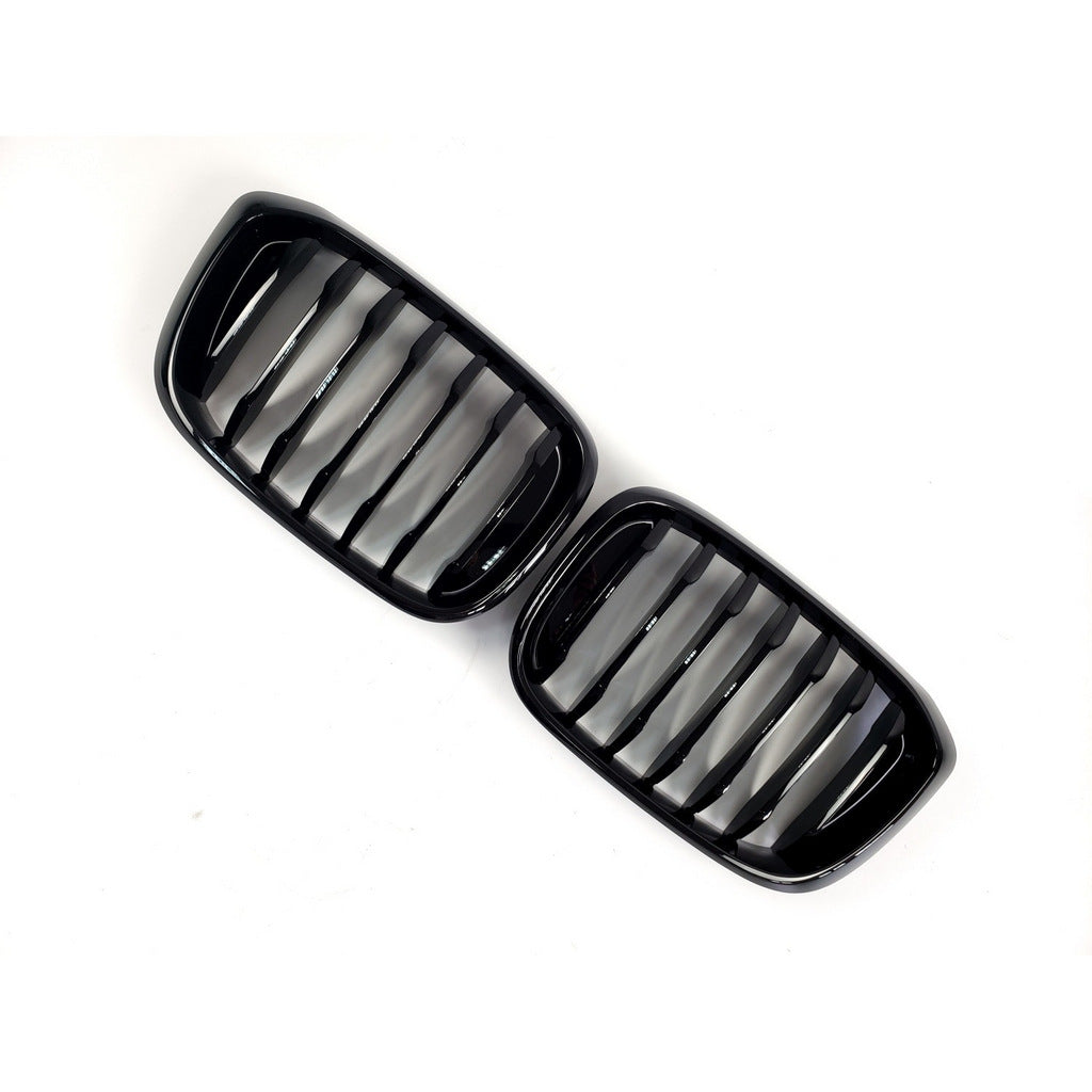 Kidney Grilles 1 Bar (2018-2021, Gloss Black) for BMW X3 G01 2018- - image 5