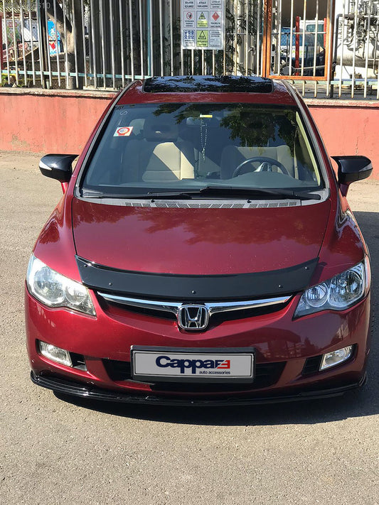 Front bumper lip (black) for Honda Civic Sedan VIII 2006-2011 - image 1