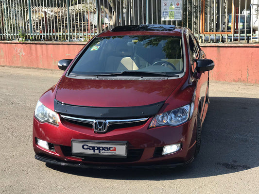 Front bumper lip (black) for Honda Civic Sedan VIII 2006-2011 - image 2