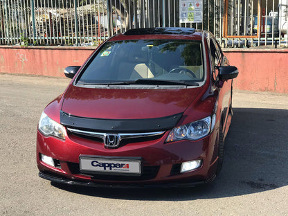 Front bumper lip (black) for Honda Civic Sedan VIII 2006-2011 - image 2