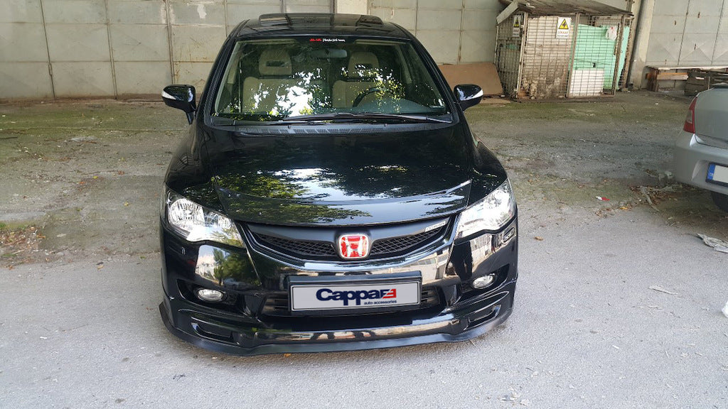 Hood Deflector (EuroCap) for Honda Civic Sedan VIII 2006-2011 - image 4