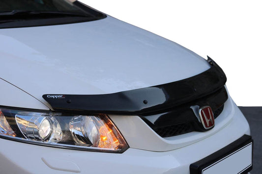 The hood deflector (EuroCap) for Honda Civic Sedan IX 2011-2016 - Reelken Auto