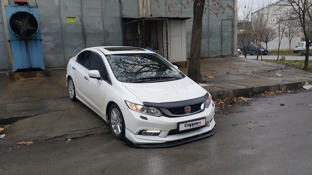 Hood Deflector (EuroCap) for Honda Civic Sedan IX 2011-2016 - image 12