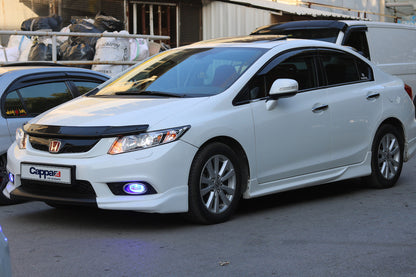 Hood Deflector (EuroCap) for Honda Civic Sedan IX 2011-2016 - image 3