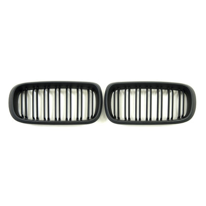 Kidneys M-Look (black matte) for BMW X6 F16 2014-2019 - image 2