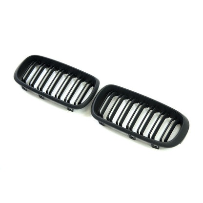 Kidneys M-Look (black matte) for BMW X5 F15 2013-2018 - image 3