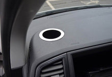 Trim Cup holder (2 PCs, stainless steel) for Volkswagen T6 - Reelken Auto