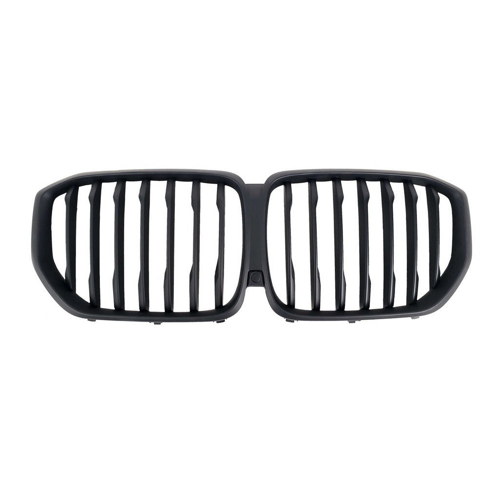 Kidney Grilles 1 Bar (2019-2022, Matte Black) for BMW X5 G05 2019–2026 - image 2
