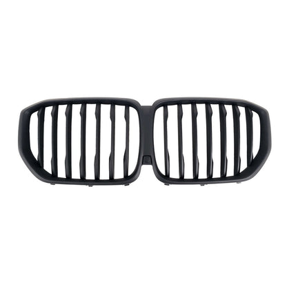 Kidney Grilles 1 Bar (2019-2022, Matte Black) for BMW X5 G05 2019–2026 - image 2