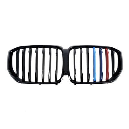 Kidney Grilles 1 Bar (2019-2022, M-Color) for BMW X5 G05 2019–2026 - image 2