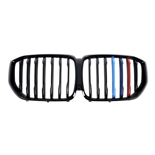 Kidney Grilles 1 Bar (2019-2022, M-Color) for BMW X5 G05 2019- - image 2