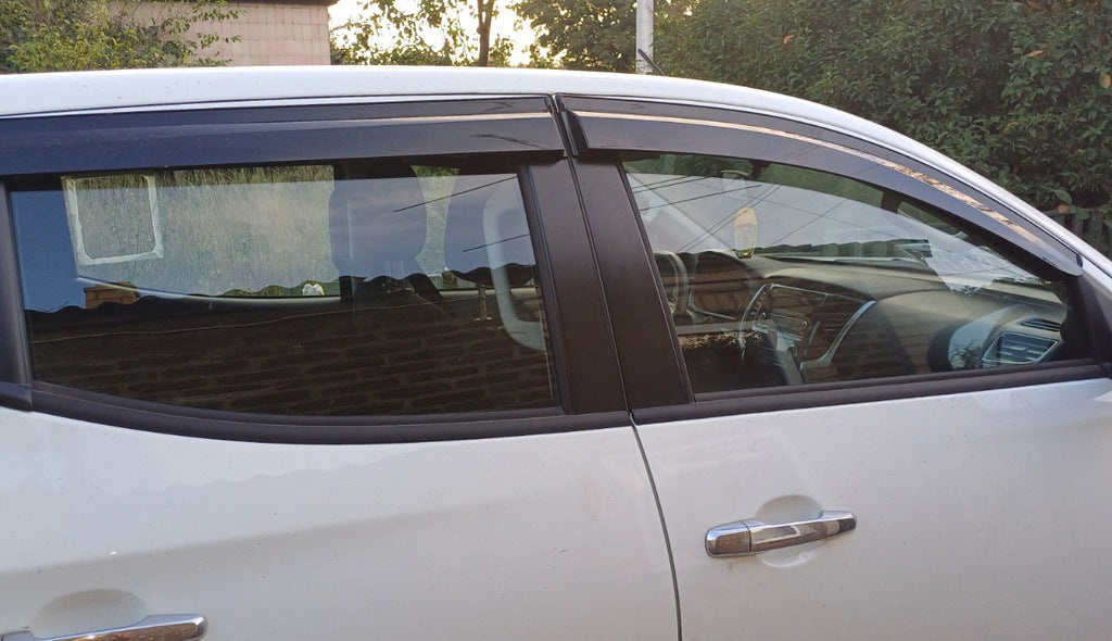 Window Deflectors (4 pcs, Sunplex Sport) for Mitsubishi L200 2015-2024 - image 7