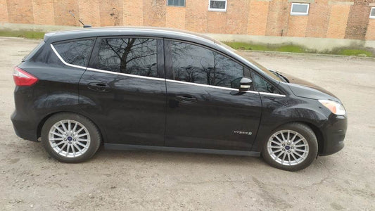 Glass edging (8 pcs, stainless steel) for Ford C-Max/Grand C-Max 2010-2019 - Reelken Auto