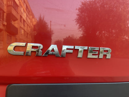 Crafter emblem (italic font) for Volkswagen Crafter 2006-2016 - image 1