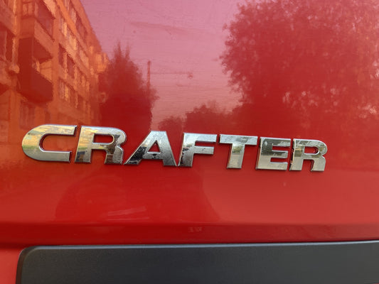 Crafter emblem (italic font) for Volkswagen Crafter 2006-2016 - image 1
