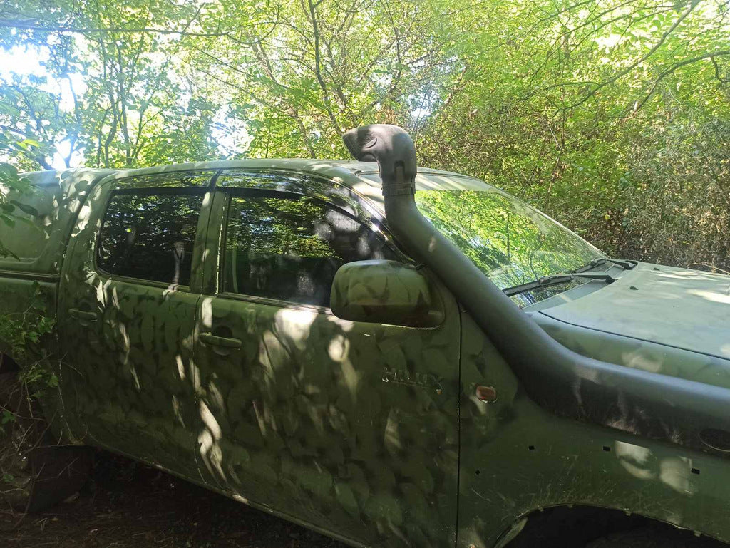 Window Deflectors (4 pcs, Sunplex Sport) for Toyota Hilux 2015- - image 2