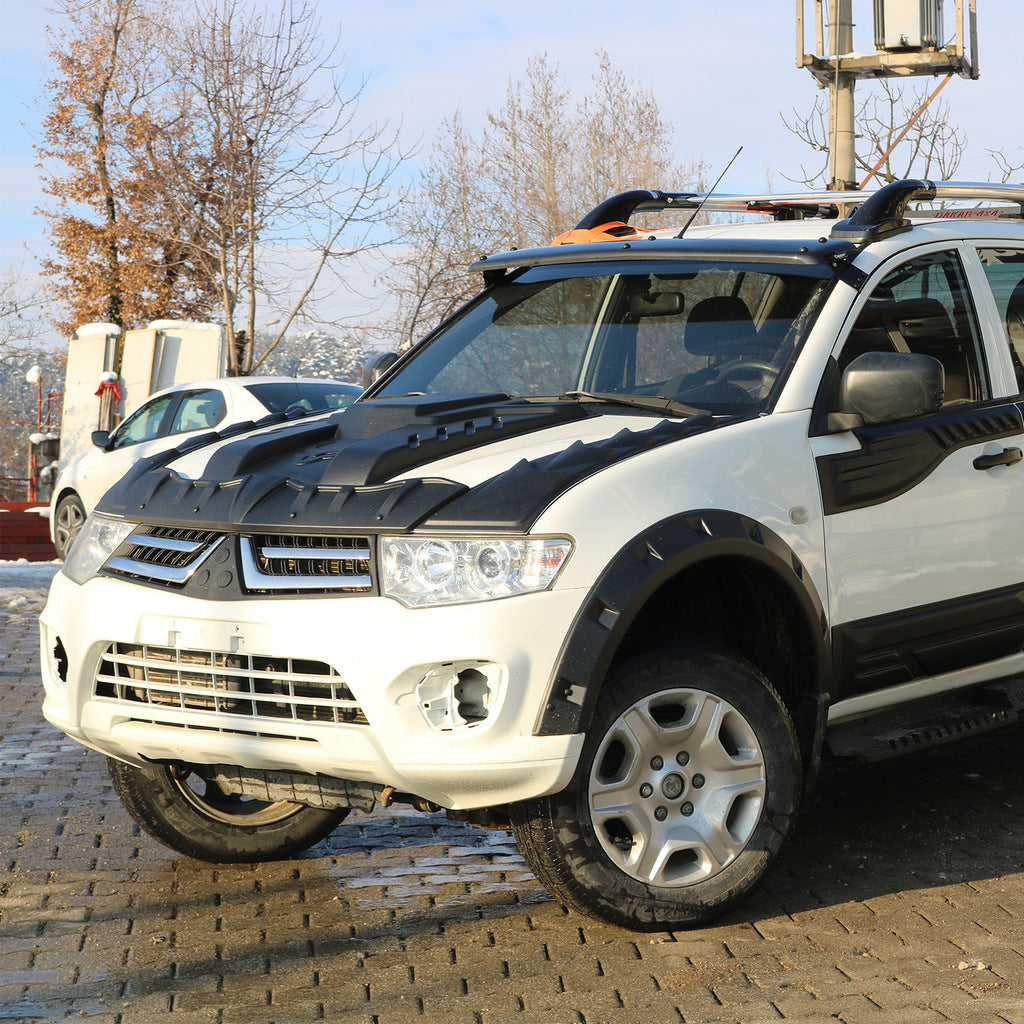 Hood Scoop V4 (ABS) for Mitsubishi L200 2006-2015 - image 7