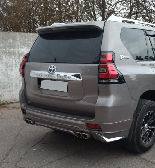 Rear Bumper Protector Modelista V3 (2017-) for Toyota Land Cruiser Prado 150 2009-2023 - image 2