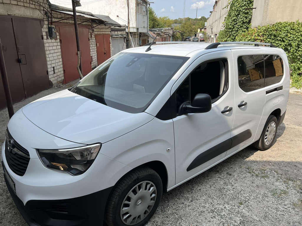 Roof rails OmsaLine Solid (2 pcs, gray) for Peugeot Partner/Rifter 2019↗ - image 1