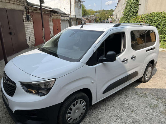 Roof rails OmsaLine Solid (2 pcs, gray) for Peugeot Partner/Rifter 2019↗ - image 1