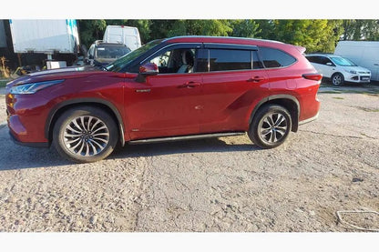 Window Deflectors with Chrome Trim Niken Luxury (4 pcs) for Toyota Highlander 2019- - image 3