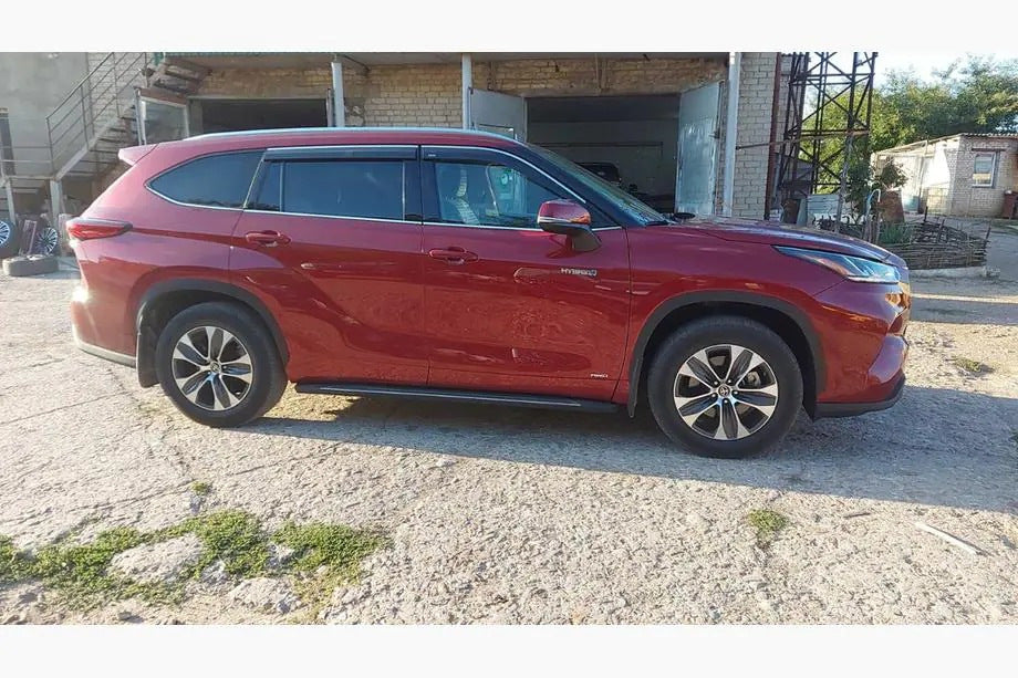 Window Deflectors with Chrome Trim Niken Luxury (4 pcs) for Toyota Highlander 2019- - image 9