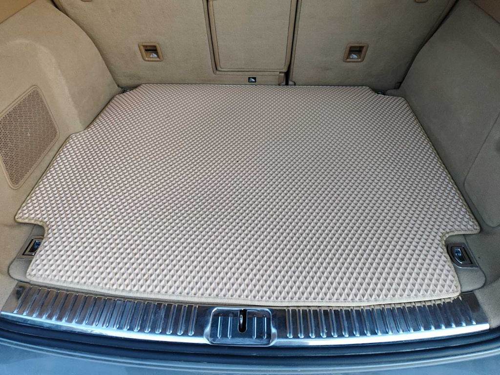 Trunk mat with subwoofer (EVA, gray) for Porsche Cayenne 2010-2017 - Reelken Auto