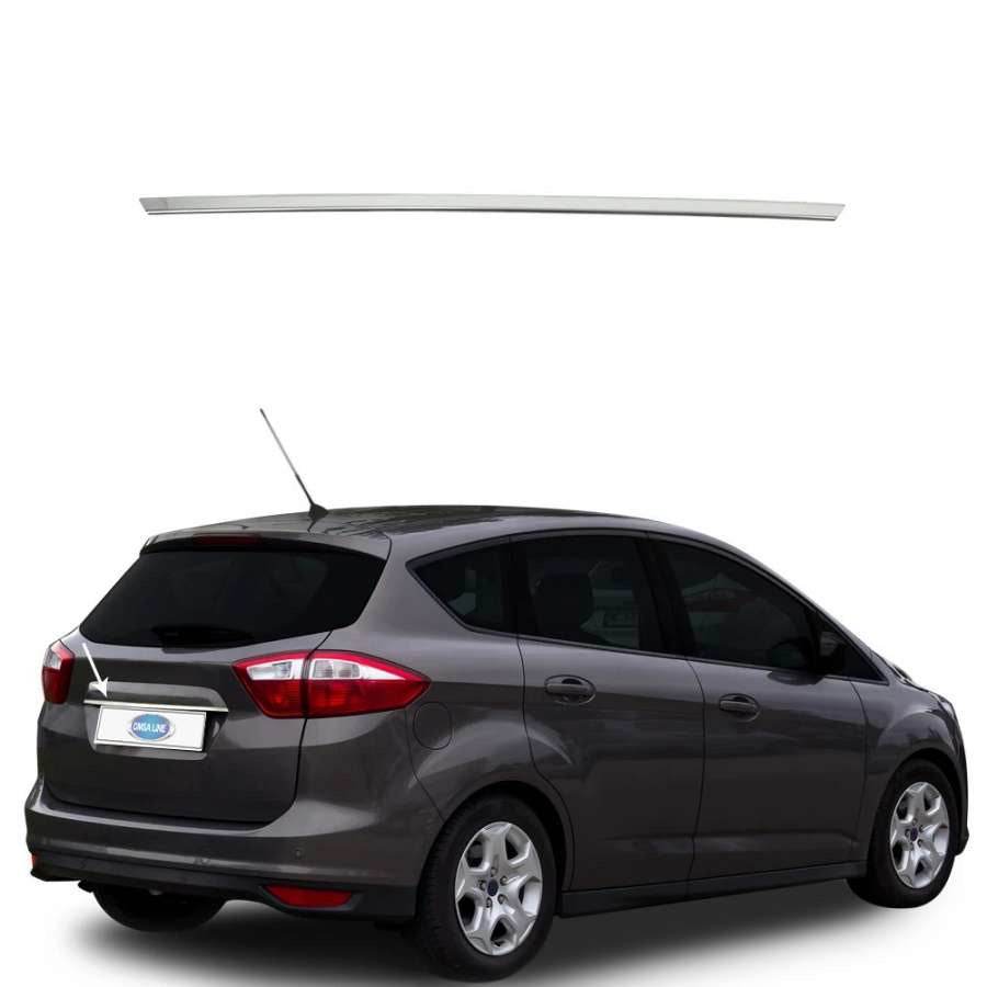 Bar above the number OmsaLine (stainless steel) for Ford C-Max/Grand C-Max 2010-2019 - Reelken Auto