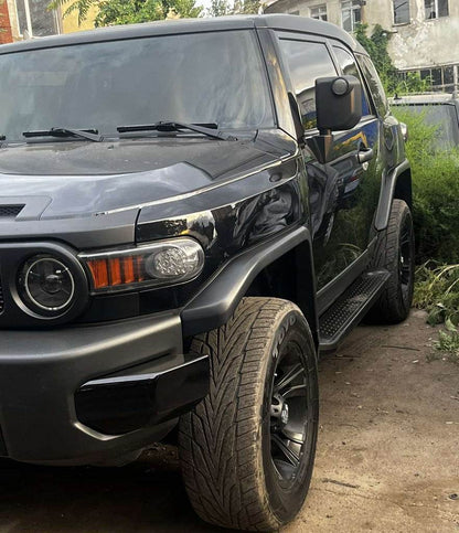 Lateral platforms Allmond Black (2 PCs pack) for Toyota FJ Cruiser - Reelken Auto