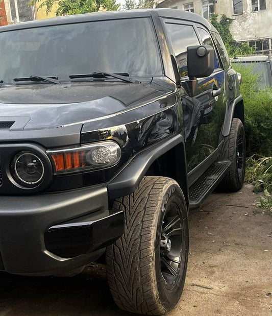 Lateral platforms Allmond Black (2 PCs pack) for Toyota FJ Cruiser - Reelken Auto