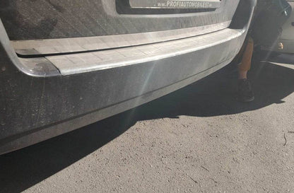The edge of the trunk (stainless) for Opel Zafira B 2005-2011 - Reelken Auto