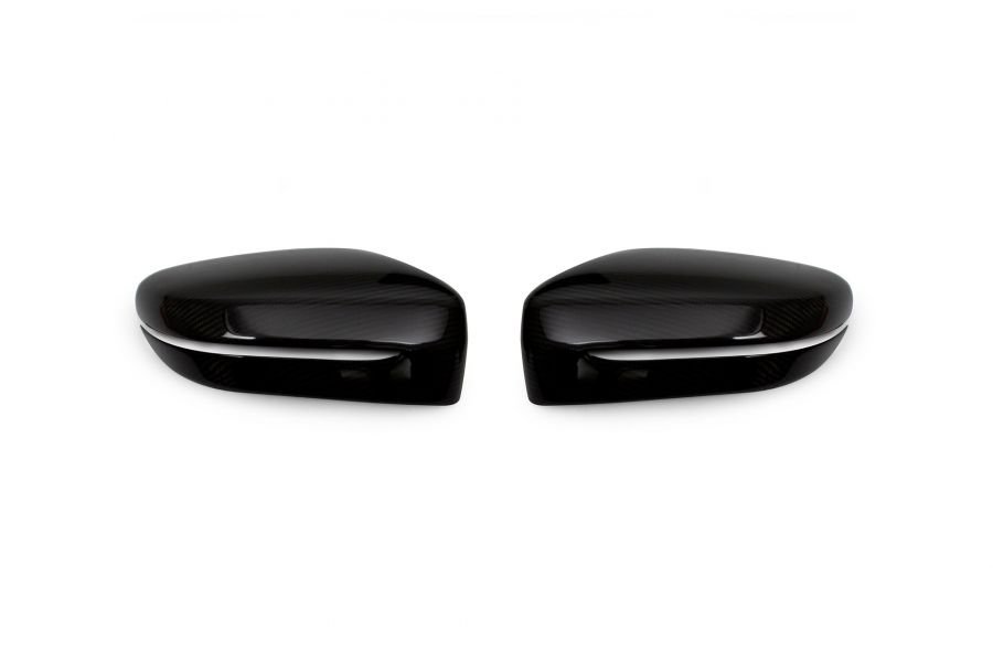 Mirror Covers (2 pcs, Real Carbon) for BMW 7 Series G11/G12 2015-2022 - image 2