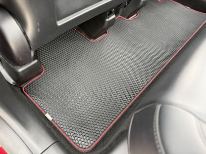 Rubber Floor Mats Carsuit (2020-2024, black) for Tesla Model Y 2020- - image 14