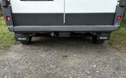 Premium Straight Mud Flaps (2pcs) for Fiat Ducato 1995-2006 - image 1
