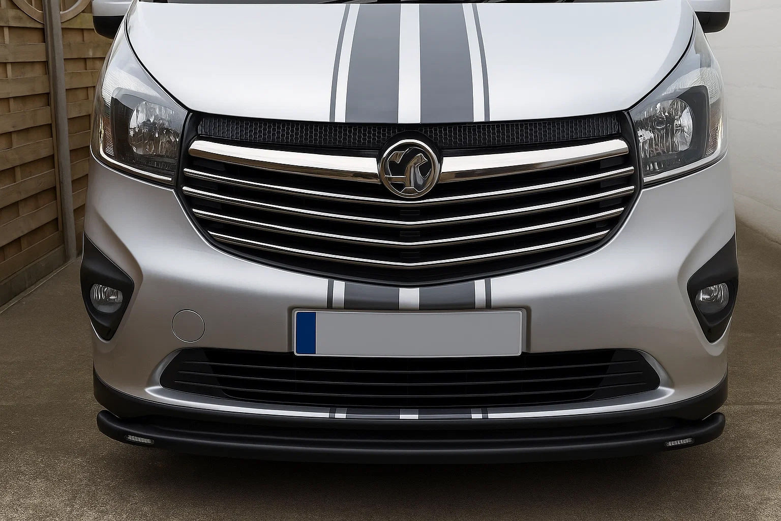 Carmos Stainless Steel Grille Covers for Opel Vivaro 2015-2019 - image 3