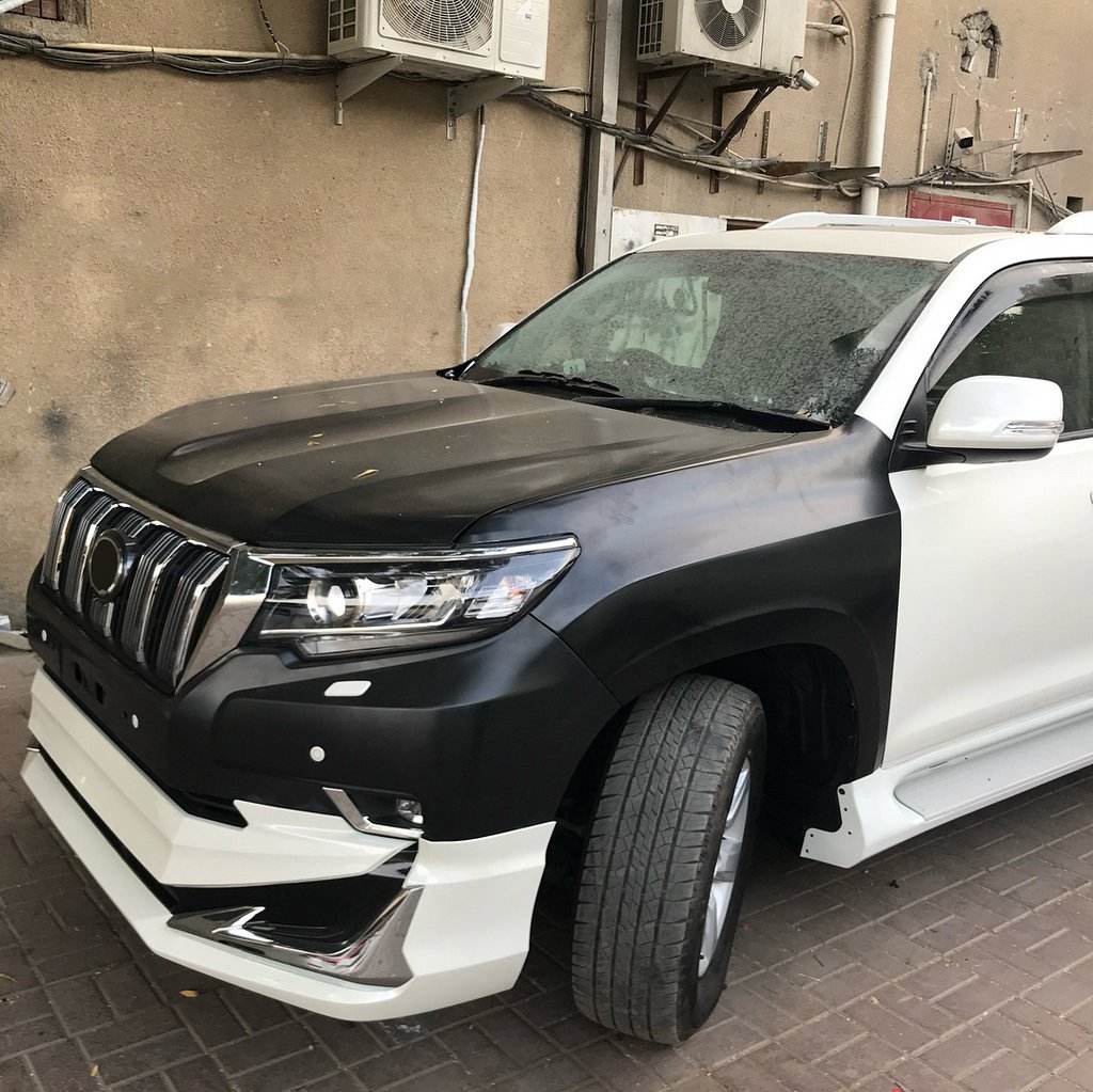 Kit with restyled 2009-2016 2017- (with Full Led optics) for Toyota Land Cruiser Prado 150 - Reelken Auto