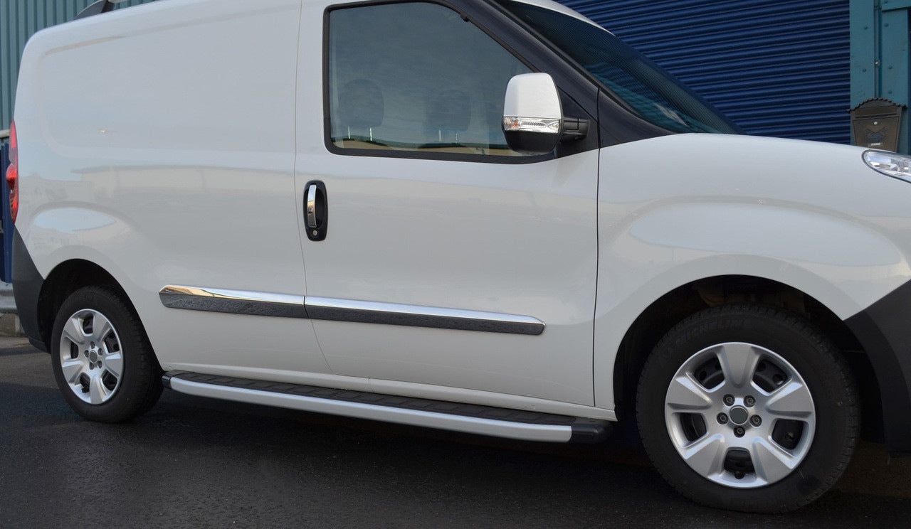 Door Mouldings Stainless Steel (4 pcs) for Opel Combo 2012-2018 - image 5
